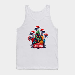 christmas australian emu Tank Top